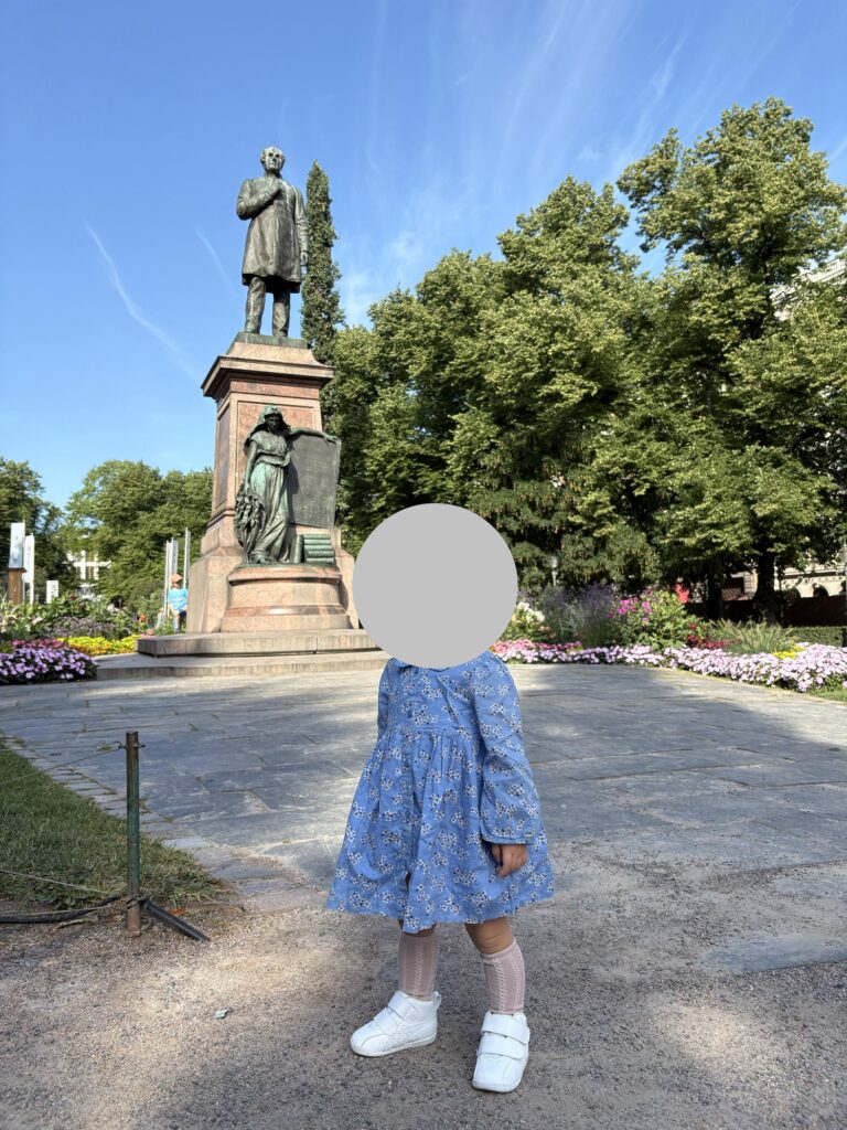 エスプラナーディ公園の銅像