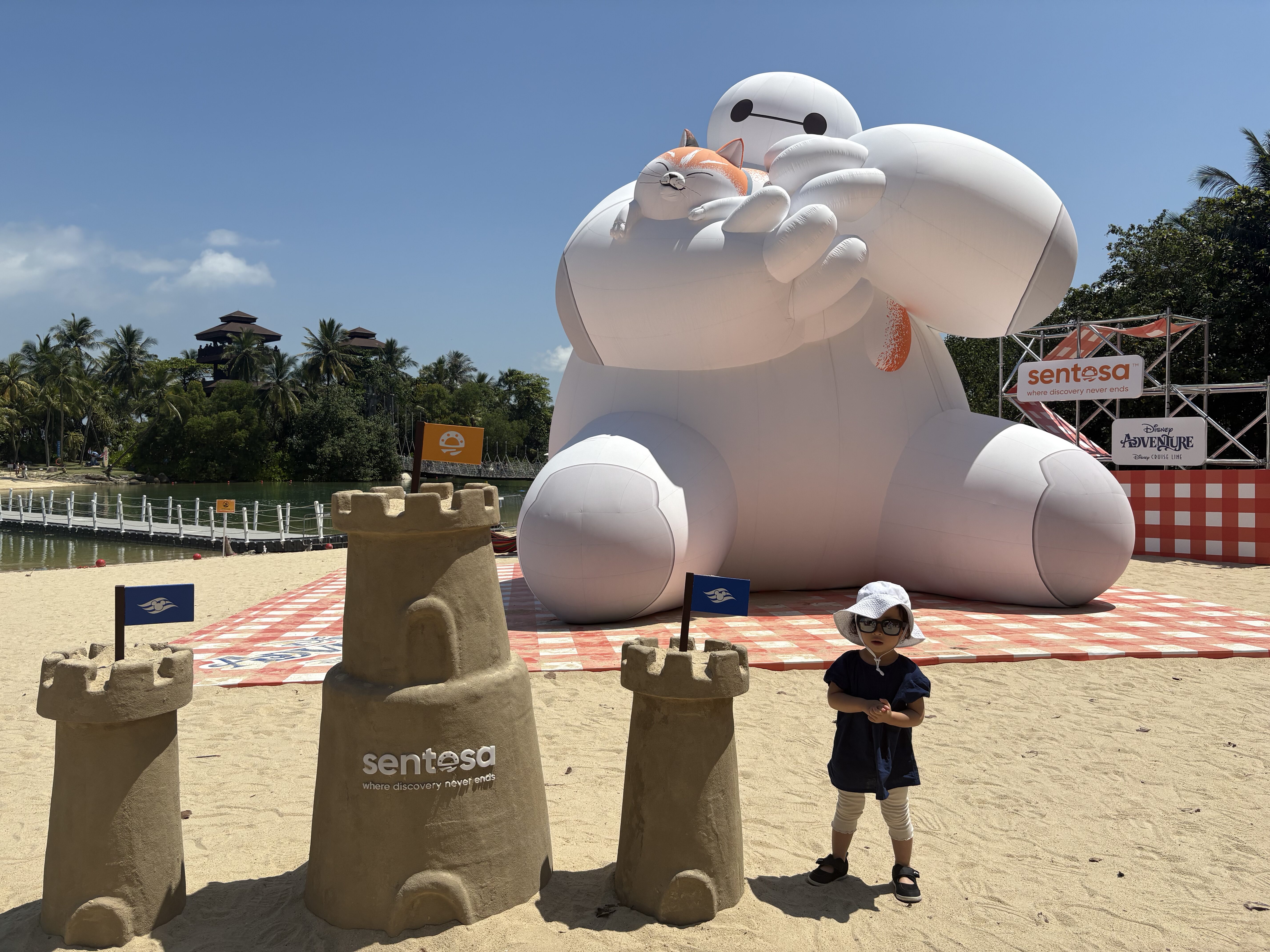 セントーサ島のディズニーコラボ