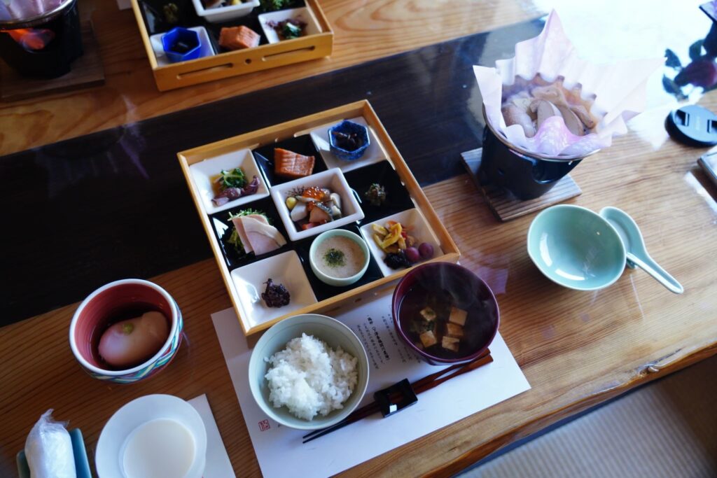喜久屋の部屋食の朝食